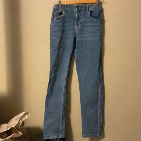 Arizona Jean Company Blue Straight-Leg Jeans - Picture 1 of 7